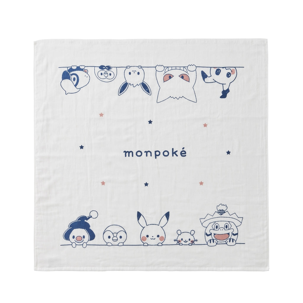 Monpoke Made in Japan Square Bath Towel