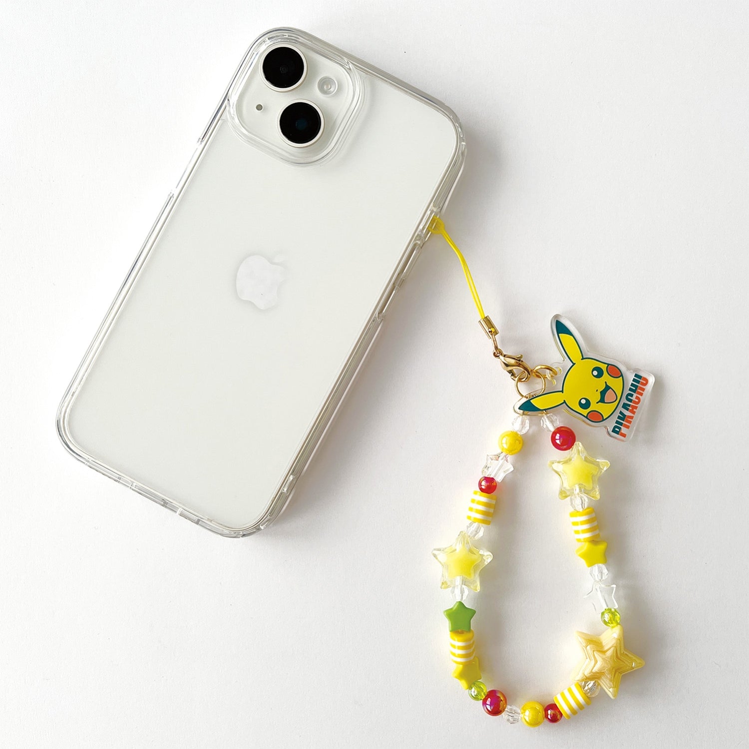 Beads strap pikachu