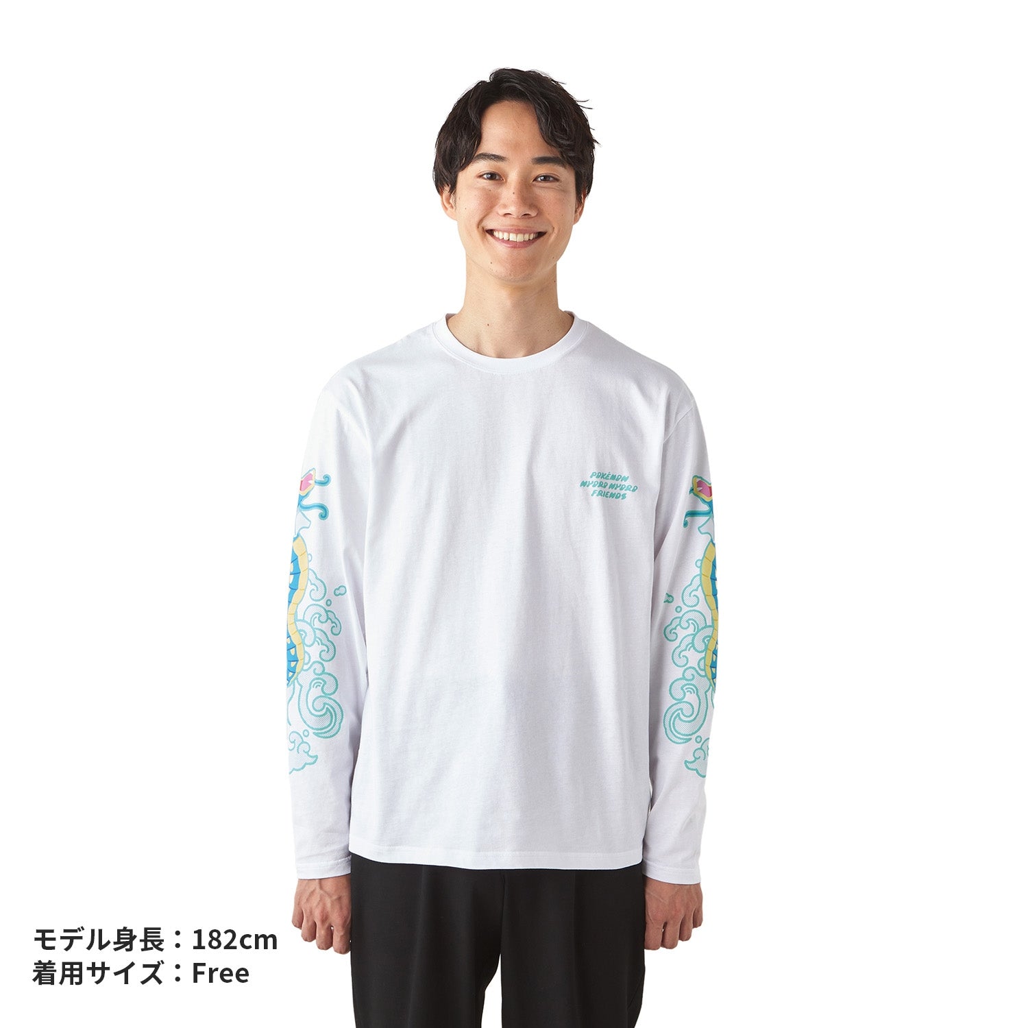 Long T-shirt POKÉMON NYORO NYORO FRIENDS Gyarados no Tanobori Free
