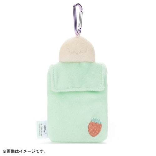Front view of Pokemon Mokuro Card Case with Pokepiece, shipped from Japan
