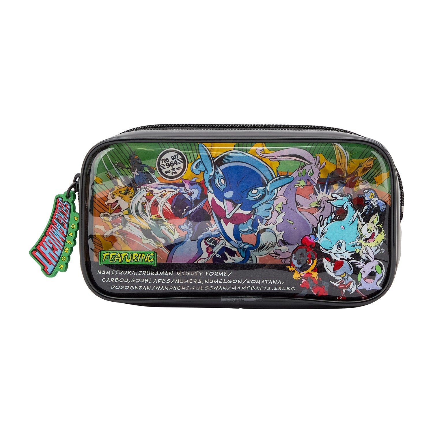 Clear pouch with charm SECRET of MIGHT