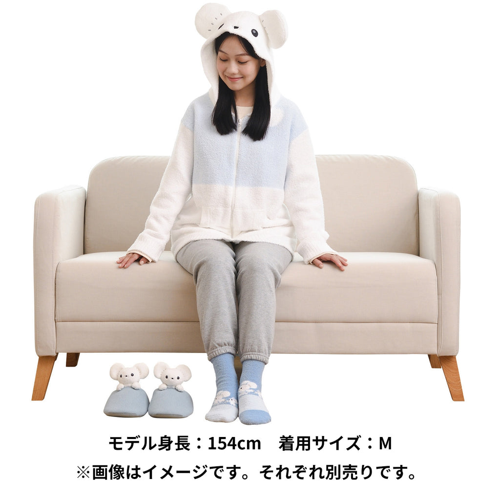 Fluffy hoodie WAKKA de IKKA M