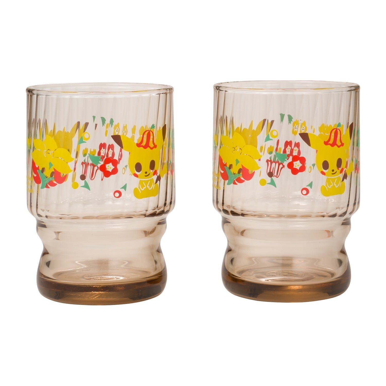 Drinking glasses (set of 2) Pokemon Time Pikachu and Himenka