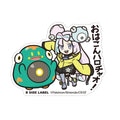 B-SIDE LABEL Pokemon Sticker BIG Nanjamo & Harabary with vibrant colors from Japan