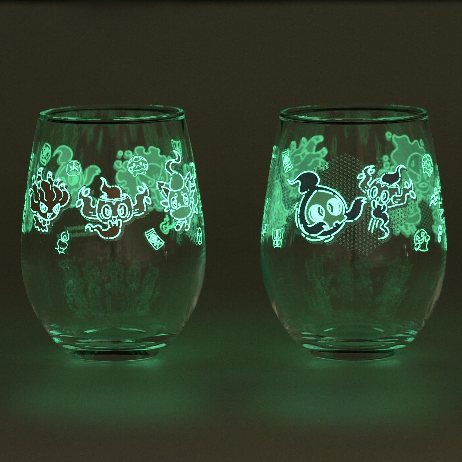 Luminous glasses yonayonaGhost pink