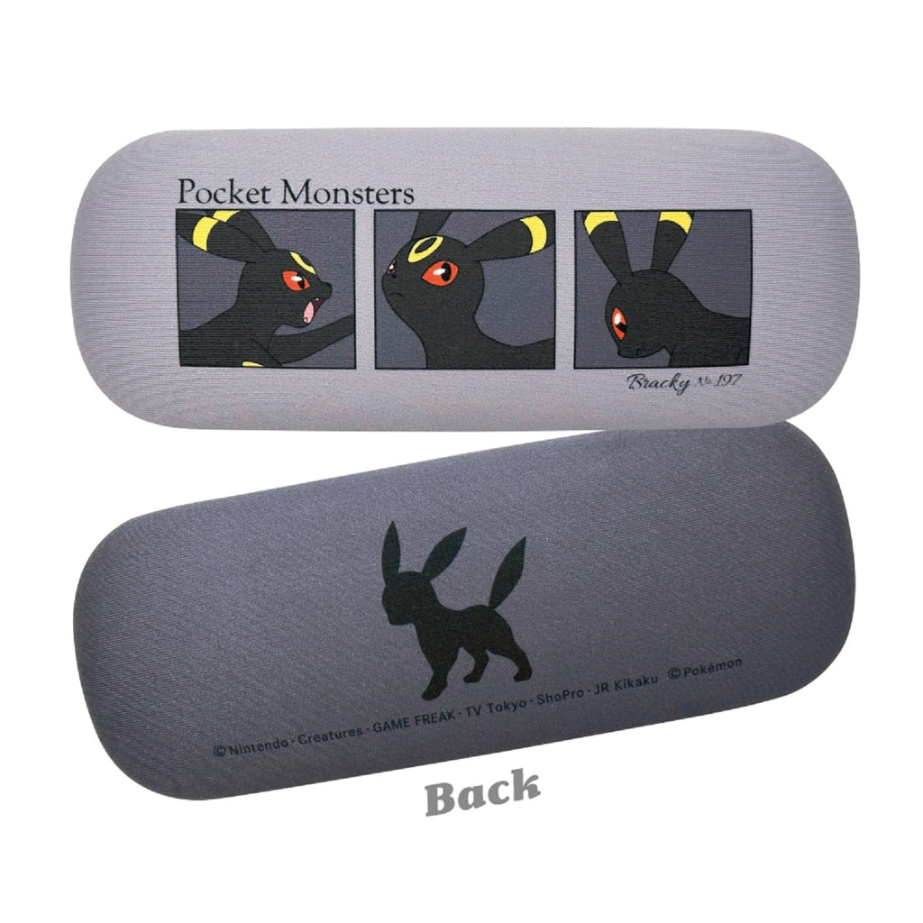 Umbreon glasses case with Dark-type design, sourced from Japan