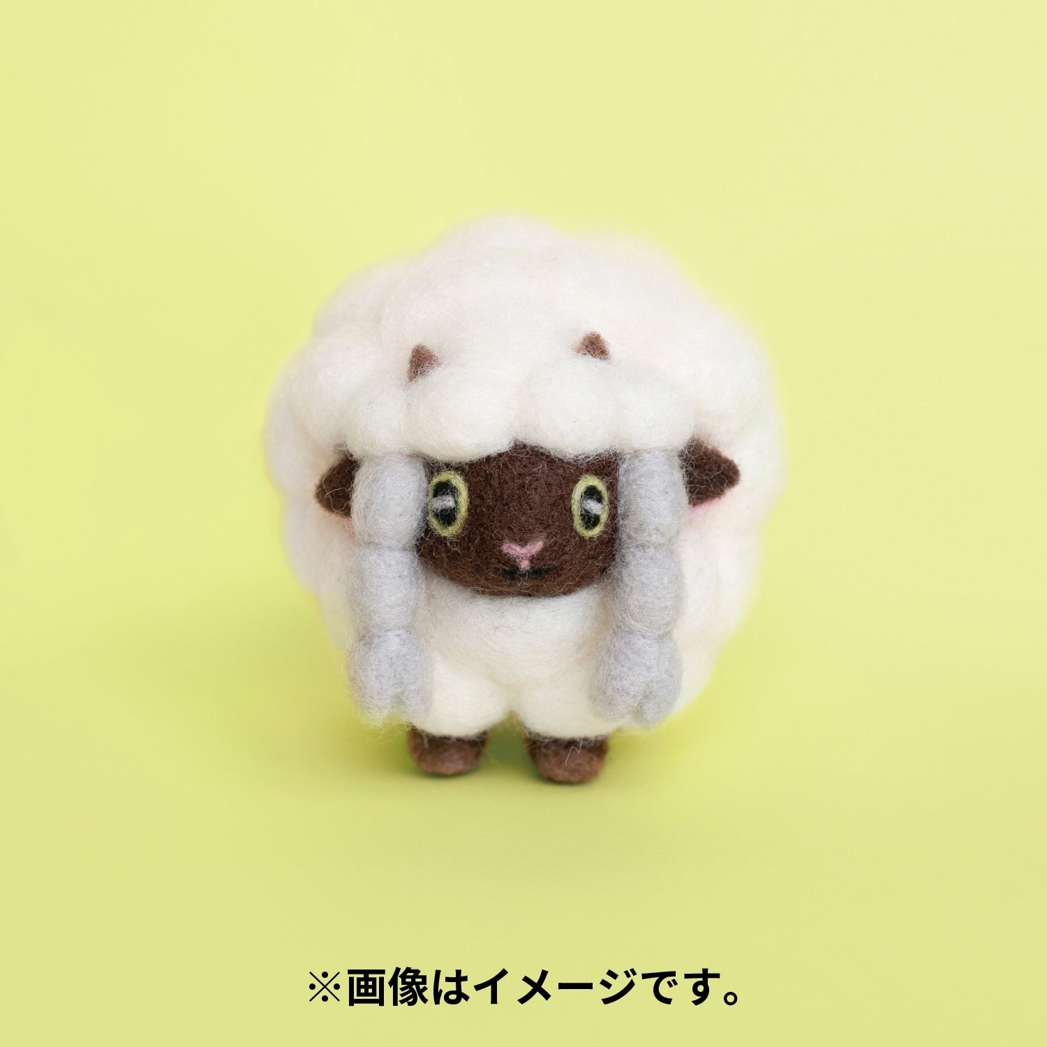 Detailed Wooloo figure from Japan with sheep-inspired design