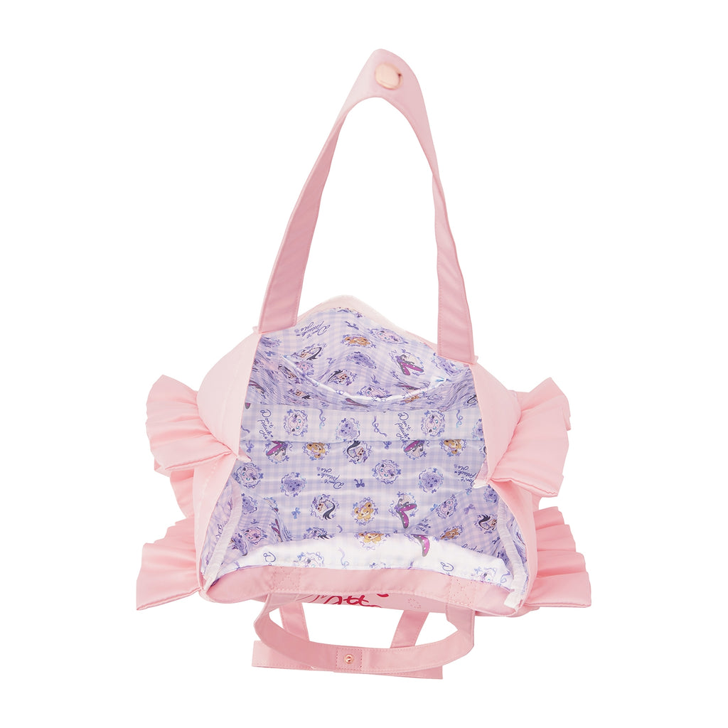 Frill tote bag Don’t Attack Me