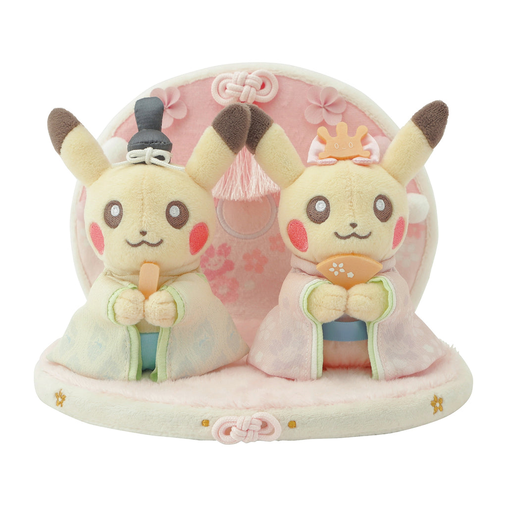 Pikachu plushie from Japan, cute Hinamatsuri design
