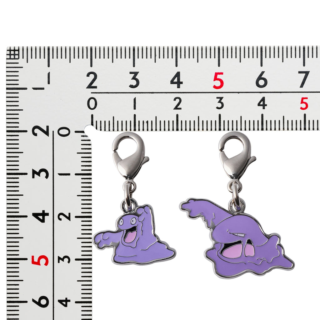 Pokemon Metal Charm 088/089 from Japan, showcasing vibrant colors and authentic packaging