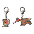 Pokemon Metal Charm 021/022 from Japan, featuring a unique metal design