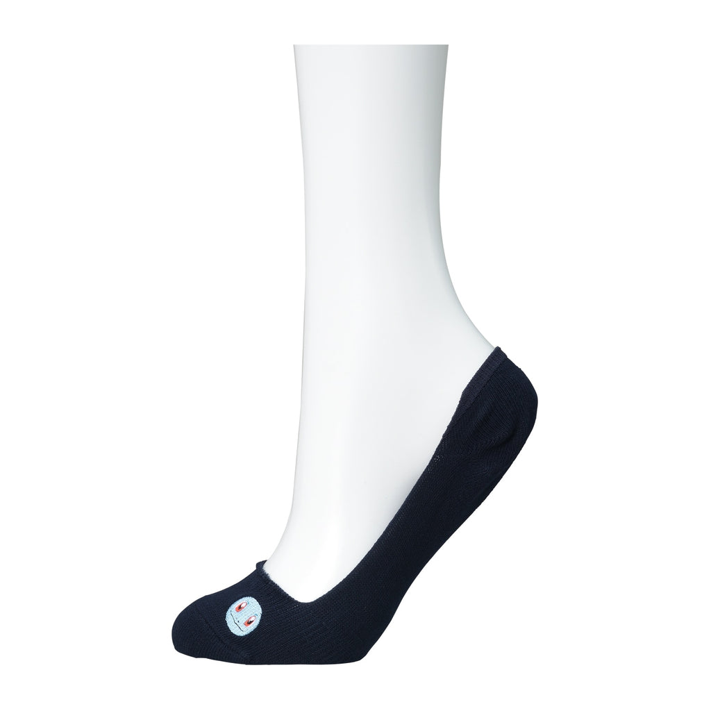 [Choice] Cover socks, shallow shoes, one point plain, Squirtle NV (25-27cm)