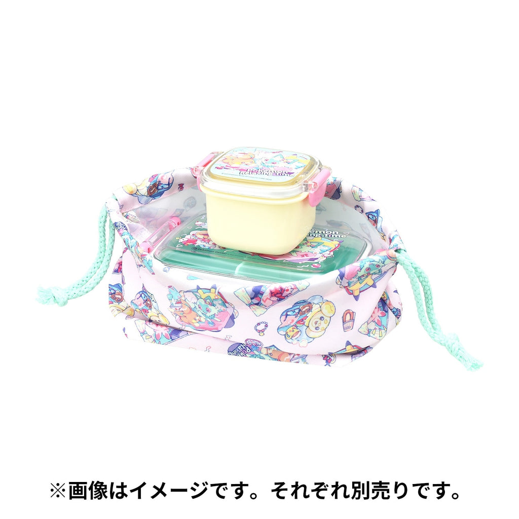 Lunch drawstring bag with cloth Pokémon Relaxing Time