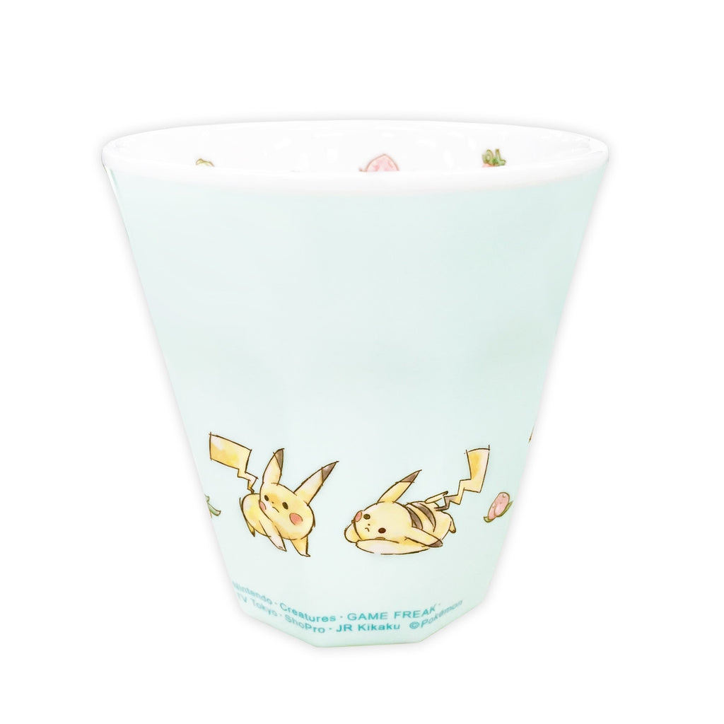 Pikachu melamine cup "Pikachu number025" full of mushrooms