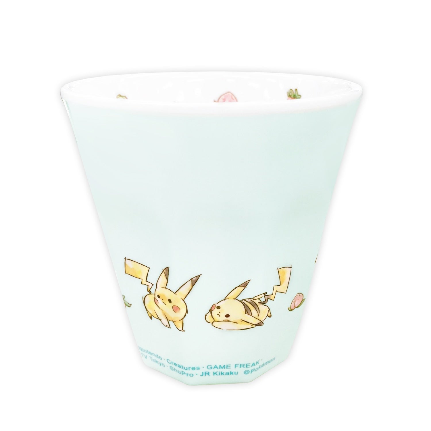 Pikachu melamine cup "Pikachu number025" full of mushrooms