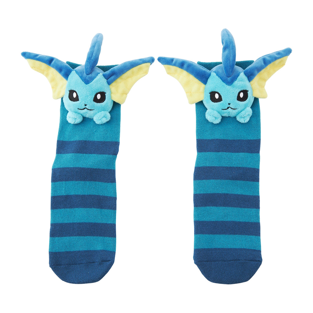 Middle socks with mascot Vaporeon (25-29cm)
