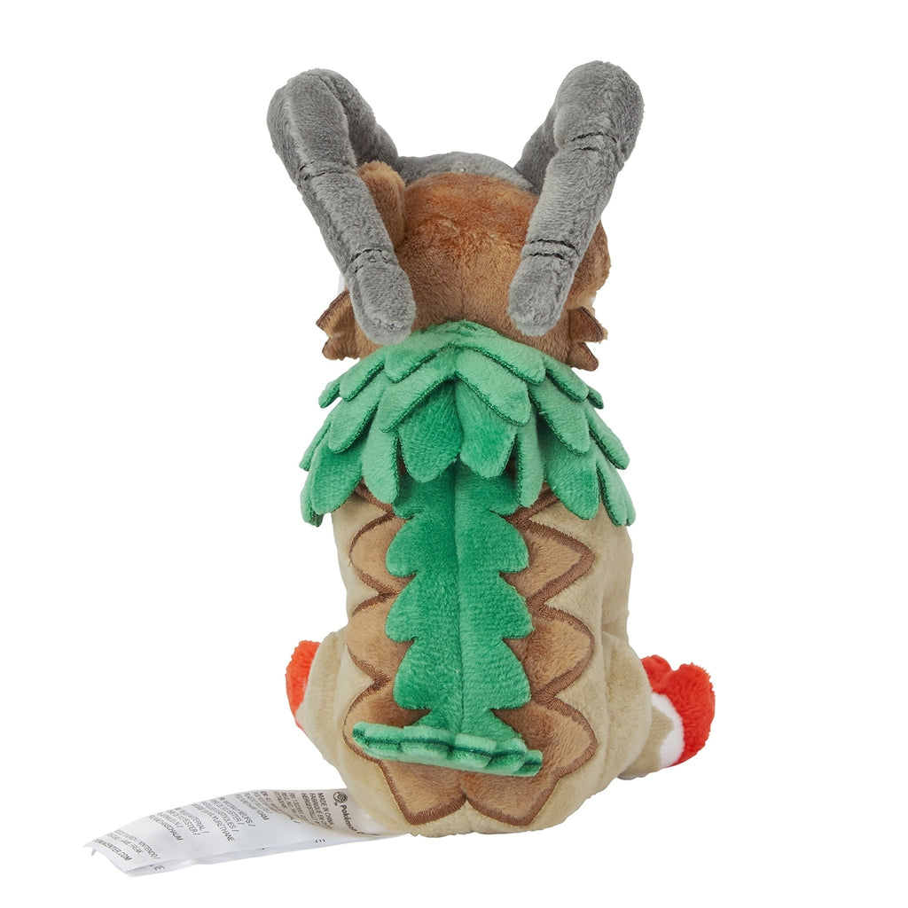 Gogoat Plush sitting on a shelf, shipped from Japan