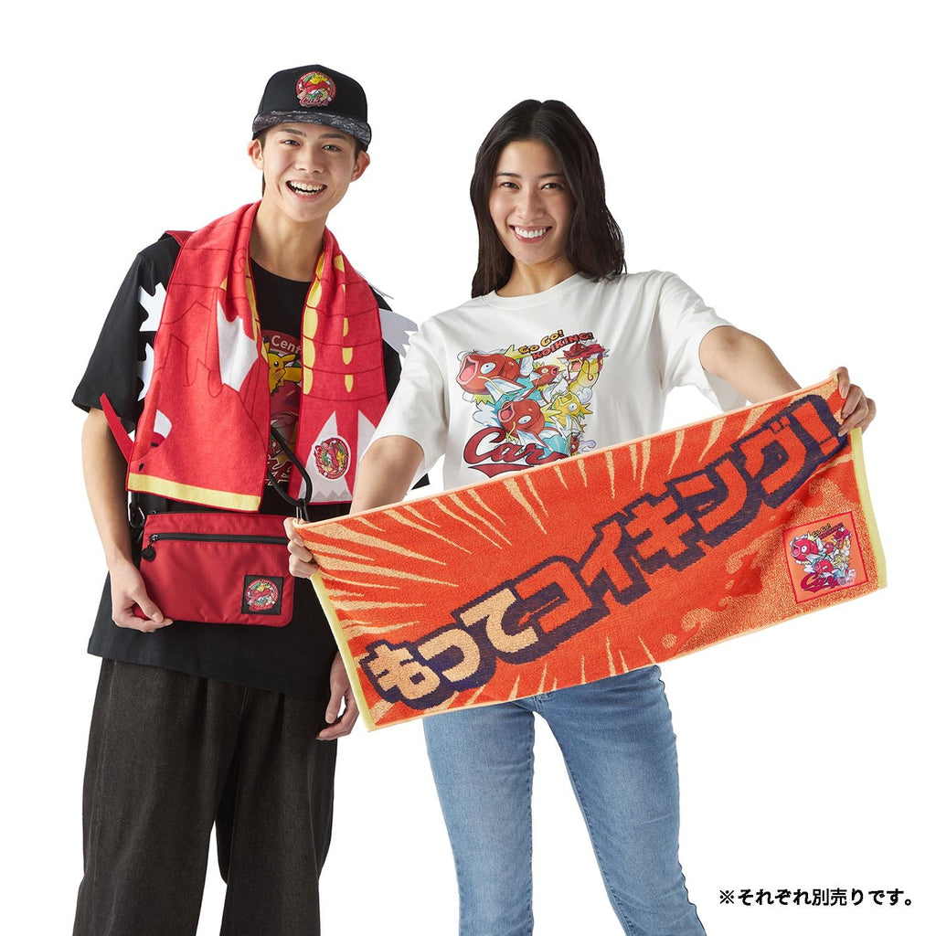 Japanese Pokemon Center Hiroshima Carp Towel with exclusive design and collectible value