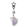 SECRET of MIGHT Numera & Numergon double acrylic keychain from Japan, featuring official Pokemon artwork