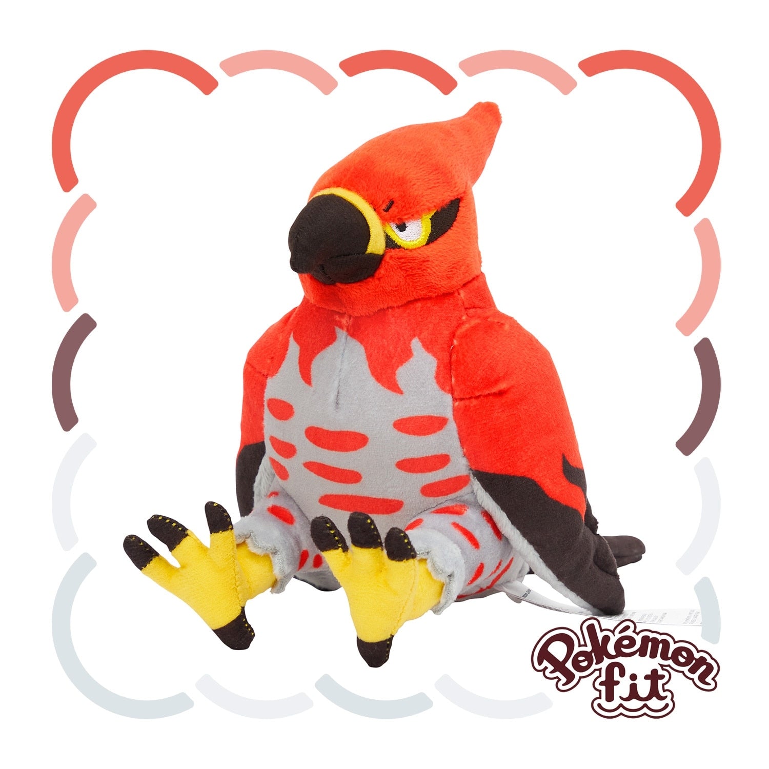 Firelow Pokémon plush toy with cute expression from Japan