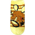 Fluffy socks Dedenne border women's (23-25cm)