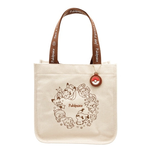 Tote bag stuffed toy poke piece