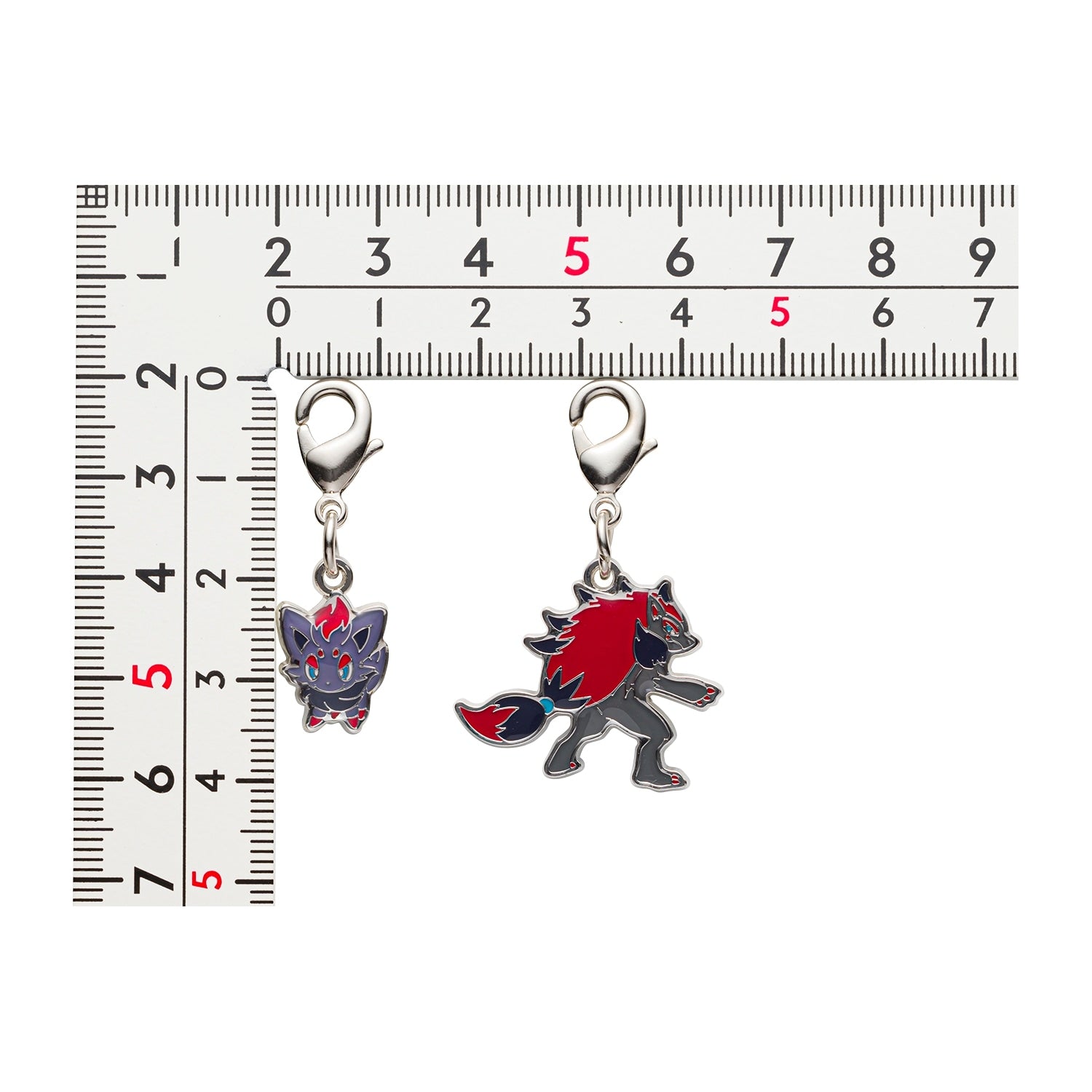 Pokemon Metal Charm 570/571, Japan-exclusive collectible with intricate design