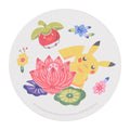 Water-absorbing coaster with dolomite Pokemon Center Okinawa Bingata design