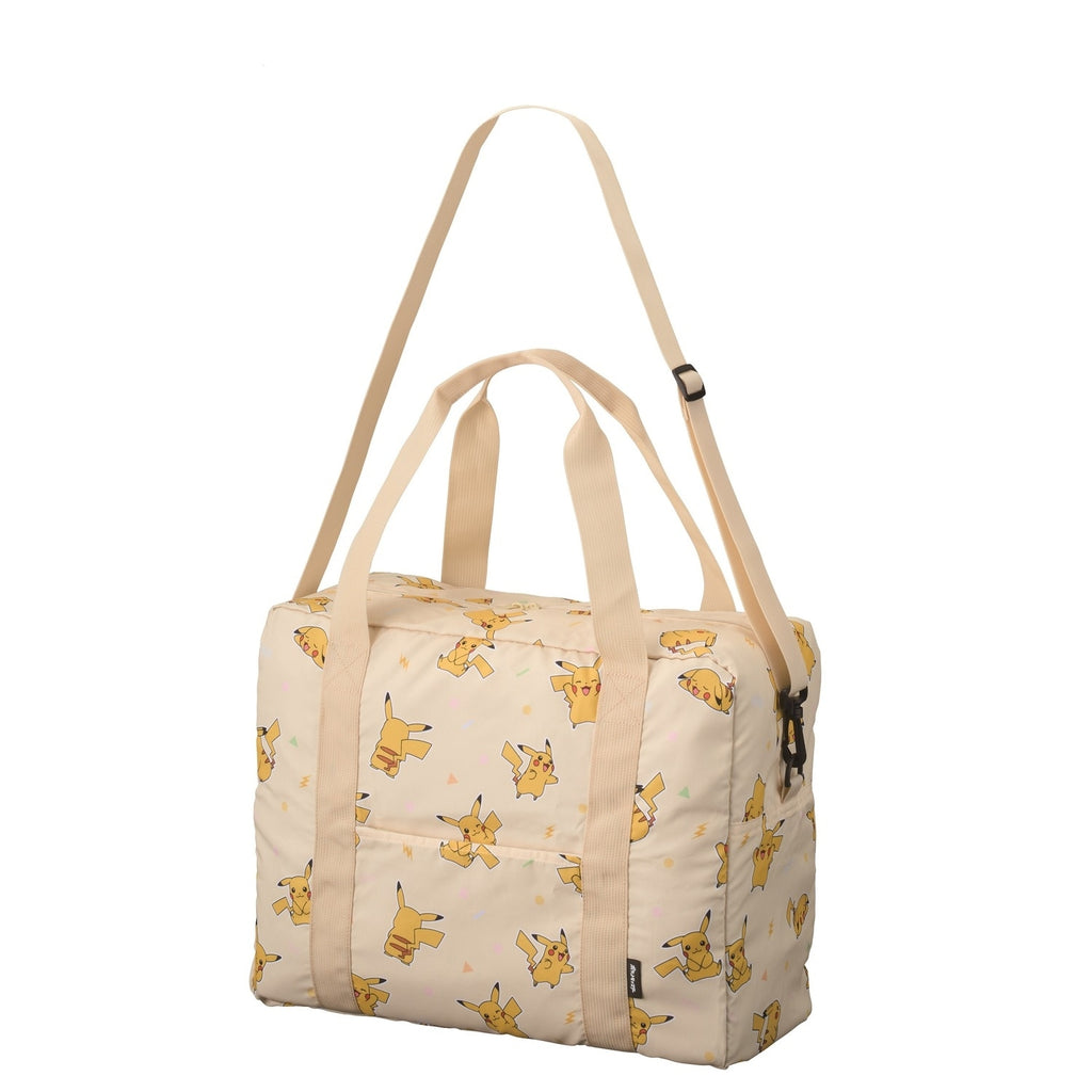 Carry-on bag Pikachu that can be stored in a pouch