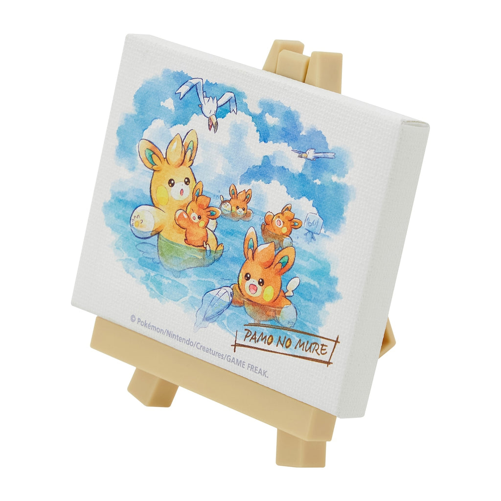 Official Pokemon Center Japan Mini Art collectible, 8.9x8.5x1.7 cm, from Japan