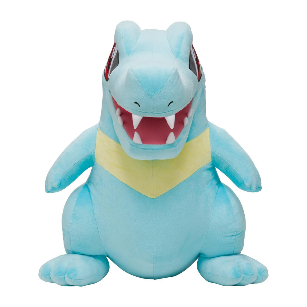 Authentic Pokemon alligator plushie, big and cuddly, made in Japan