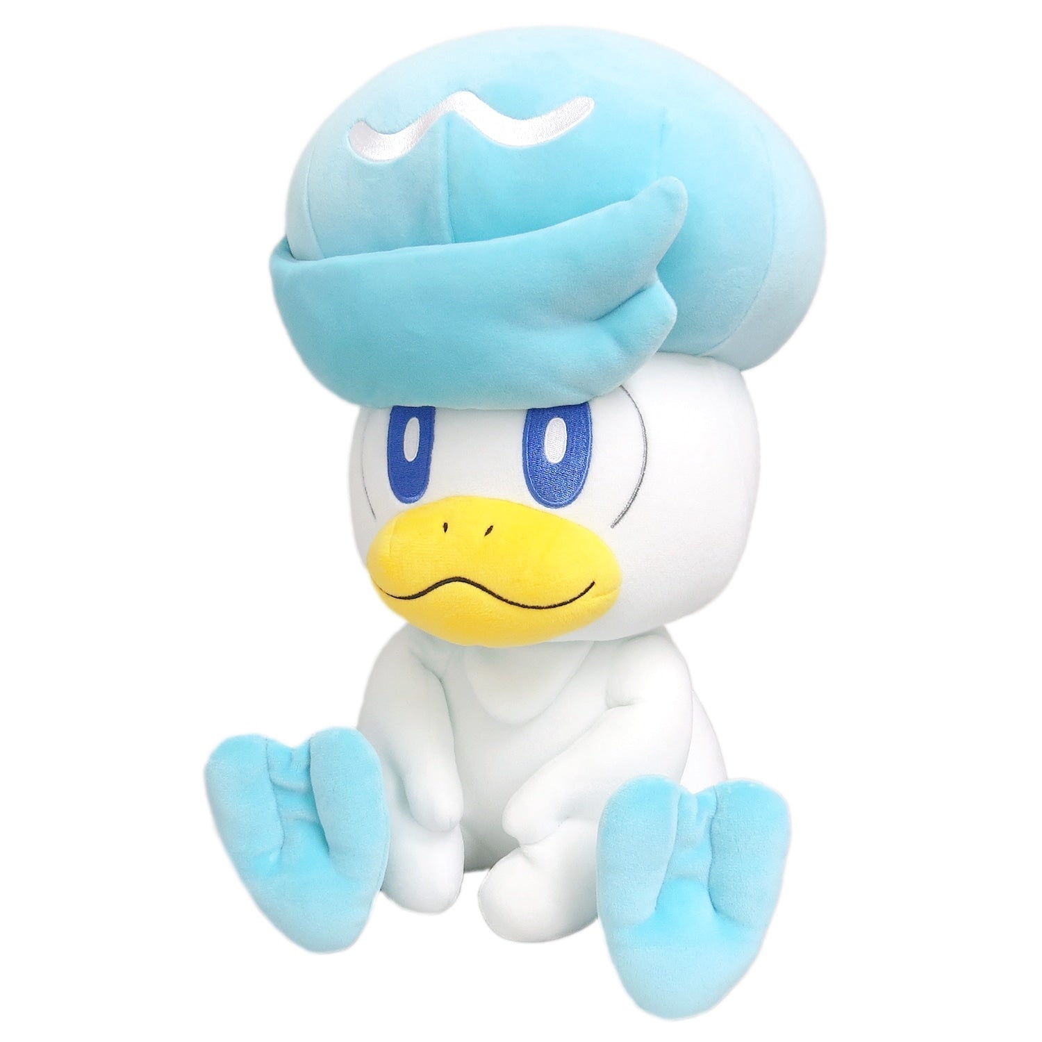 Japan-exclusive Potehugu Cushion Kwass Pokemon plush with official Pokemon Center tag