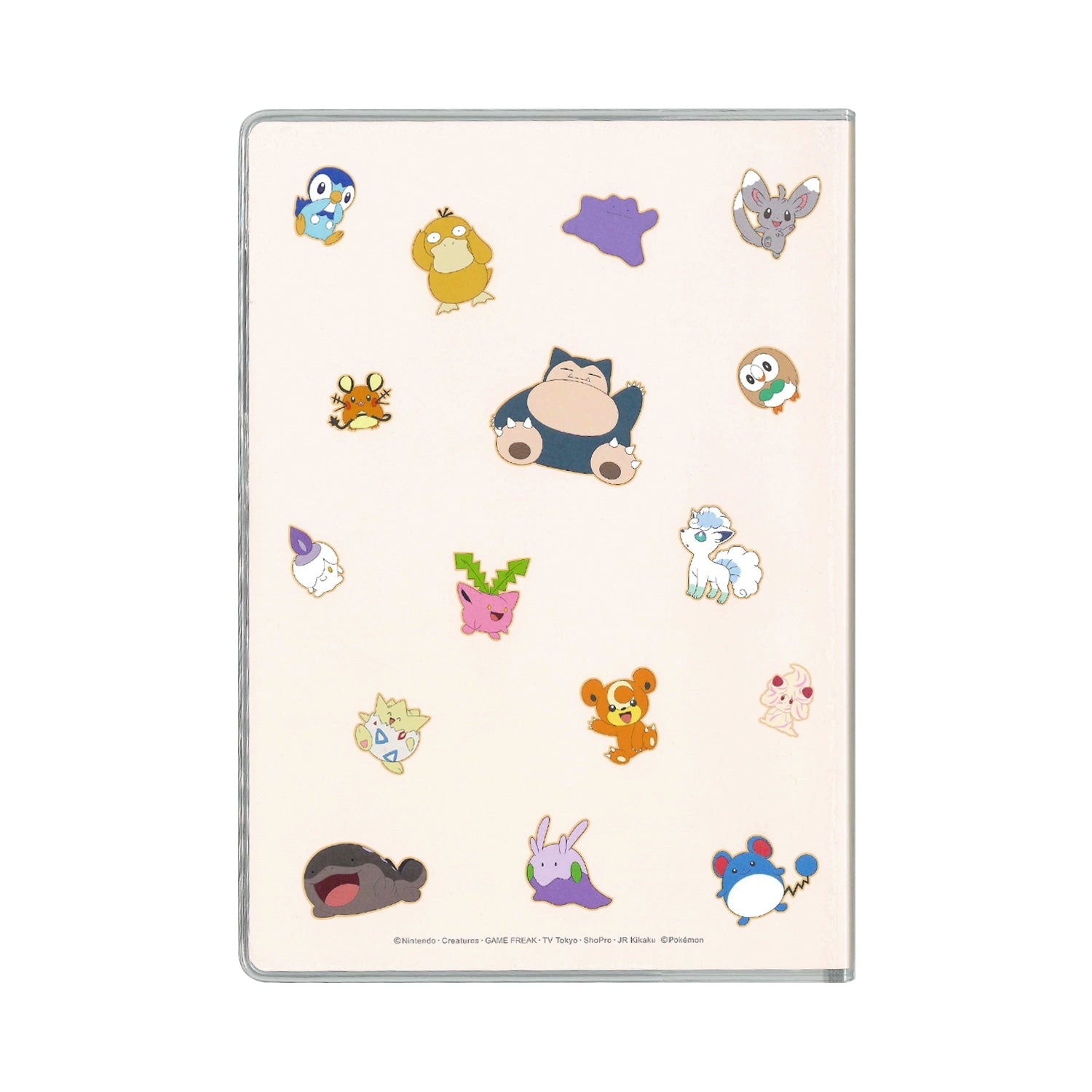 Official Pokemon Center Japan Notebook with unique design elements