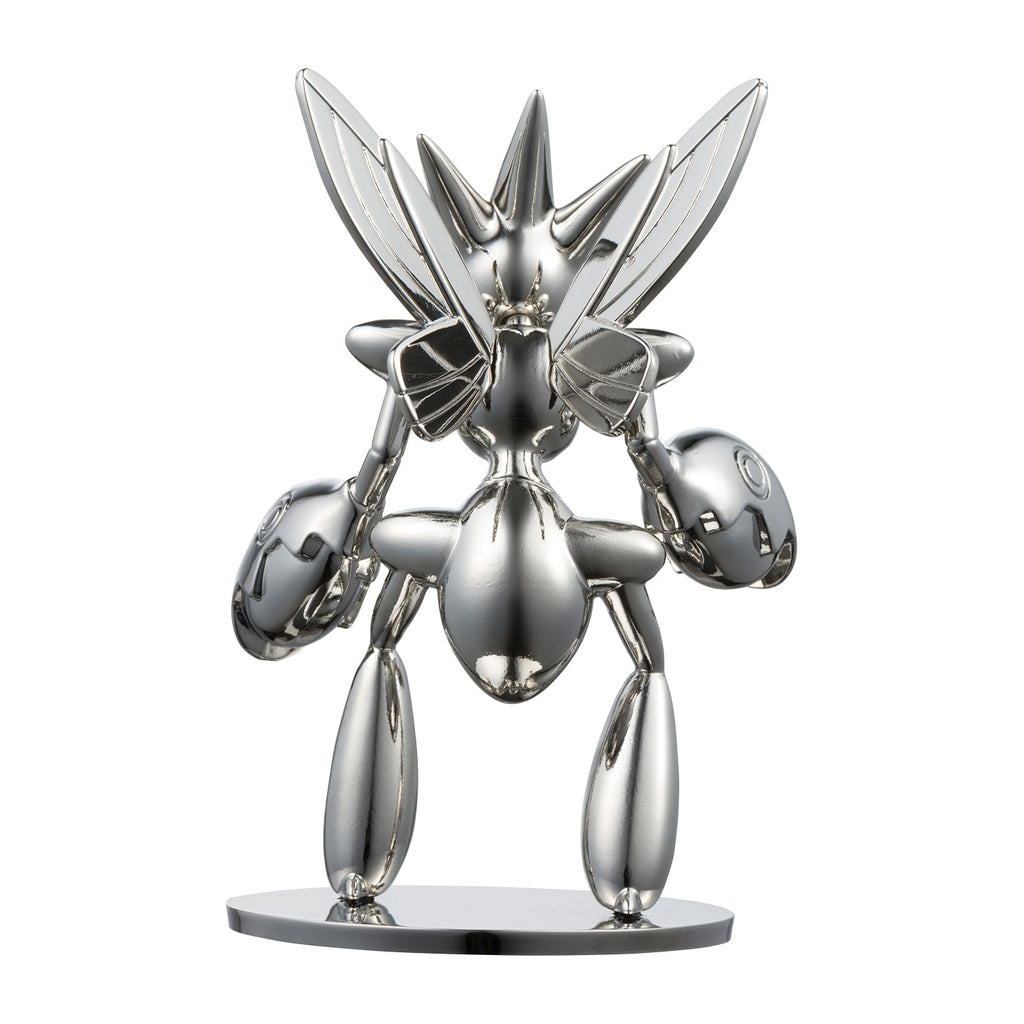 Detailed metal Pokemon figure, COOL×METAL Hassam, Japanese collectible