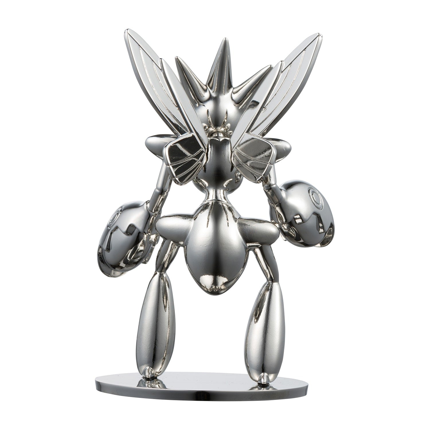 Detailed metal Pokemon figure, COOL×METAL Hassam, Japanese collectible