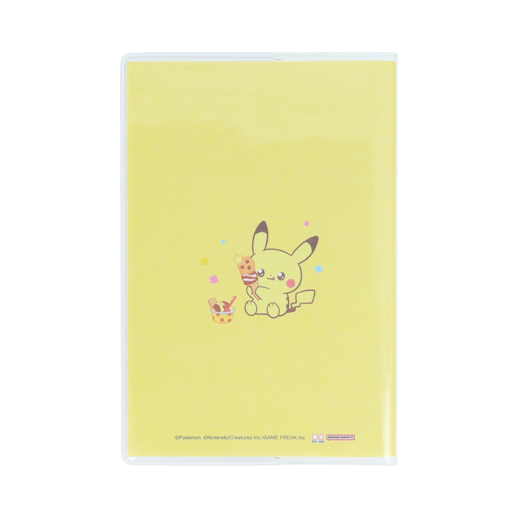 Authentic Japanese Pokemon Notebook, compact size with Pikachu character visual from Japan