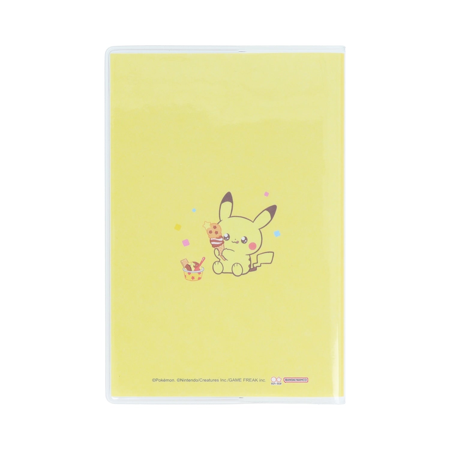 Authentic Japanese Pokemon Notebook, compact size with Pikachu character visual from Japan