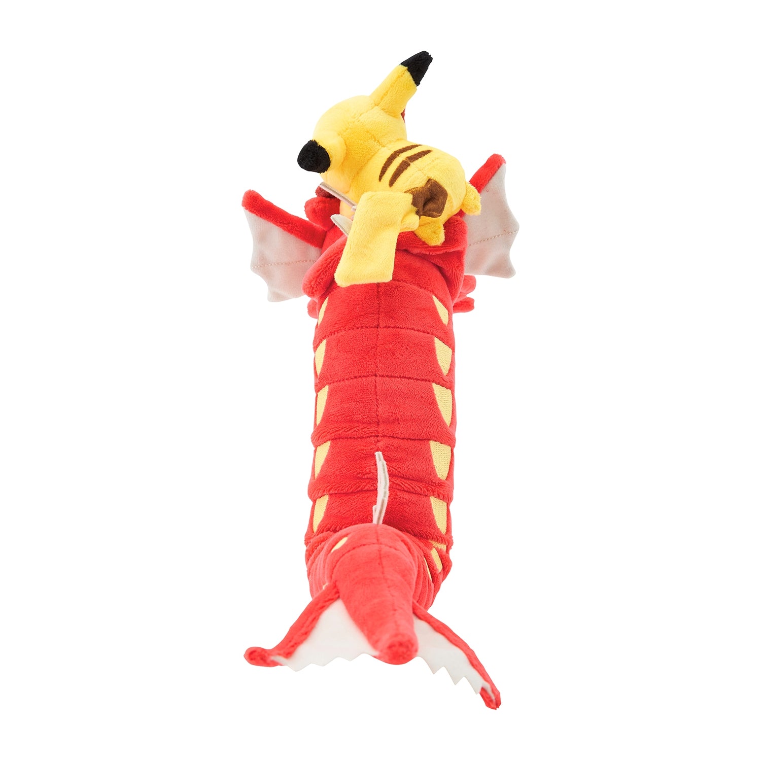 Plush toys Red Gyarados and Pikachu Pokemon Center Hiroshima R