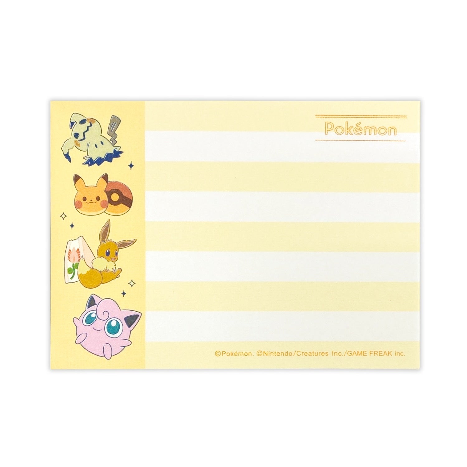 Pokemon Mini Memo collectible item with official Pokemon Center Japan packaging from Japan