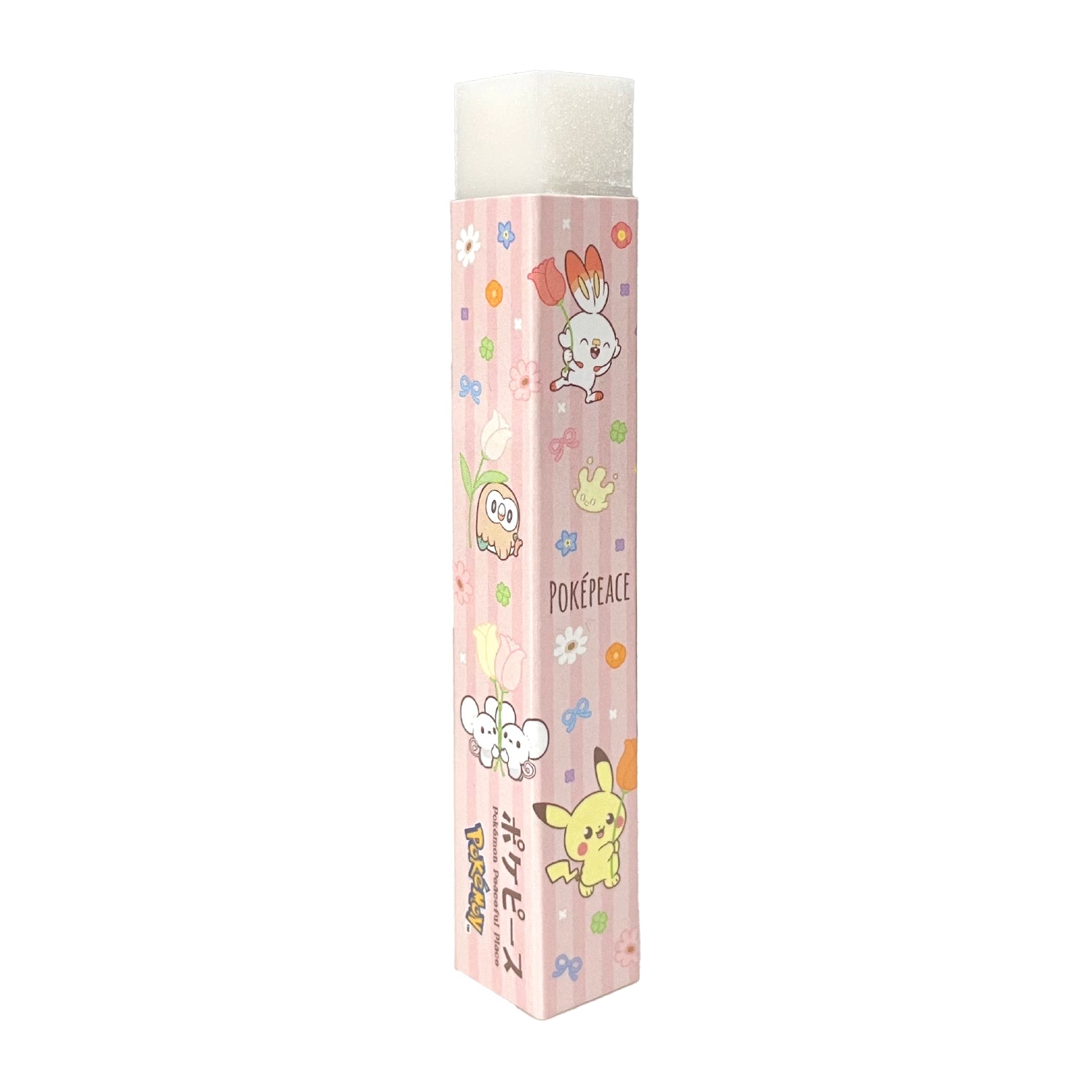Maru-kun Poke piece flower series from Japan, slender type with detailed design