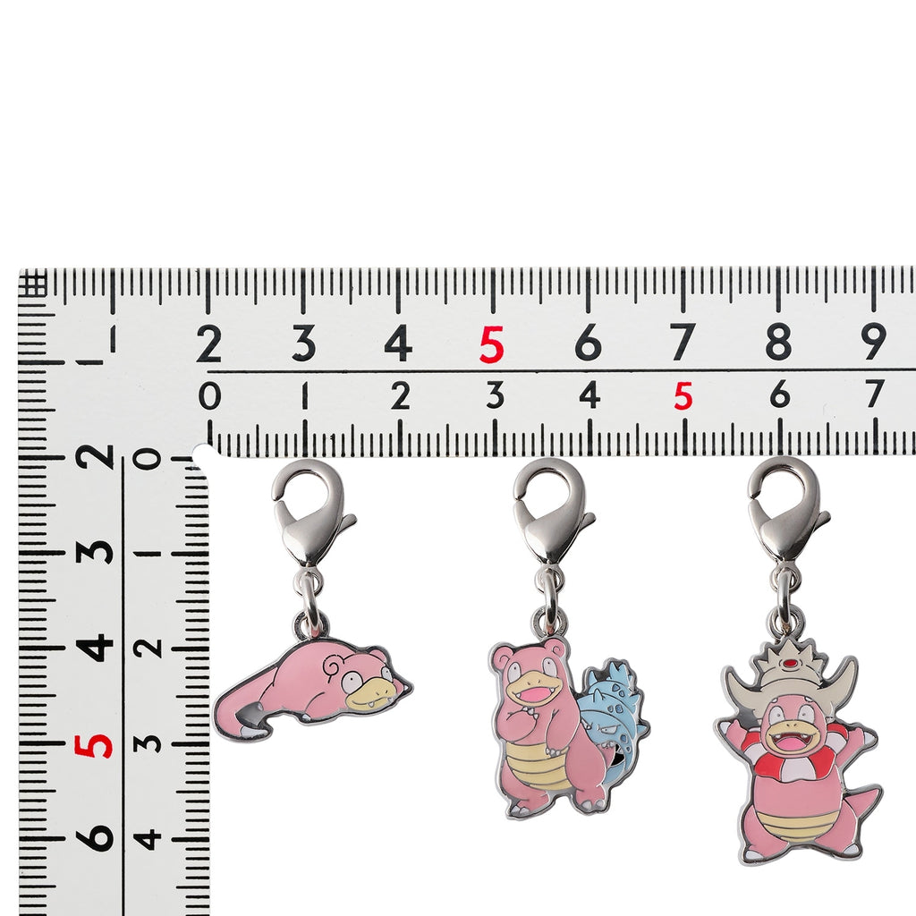 Official Pokemon Center Japan metal charm, featuring Pokédex entry 199, sourced from Japan