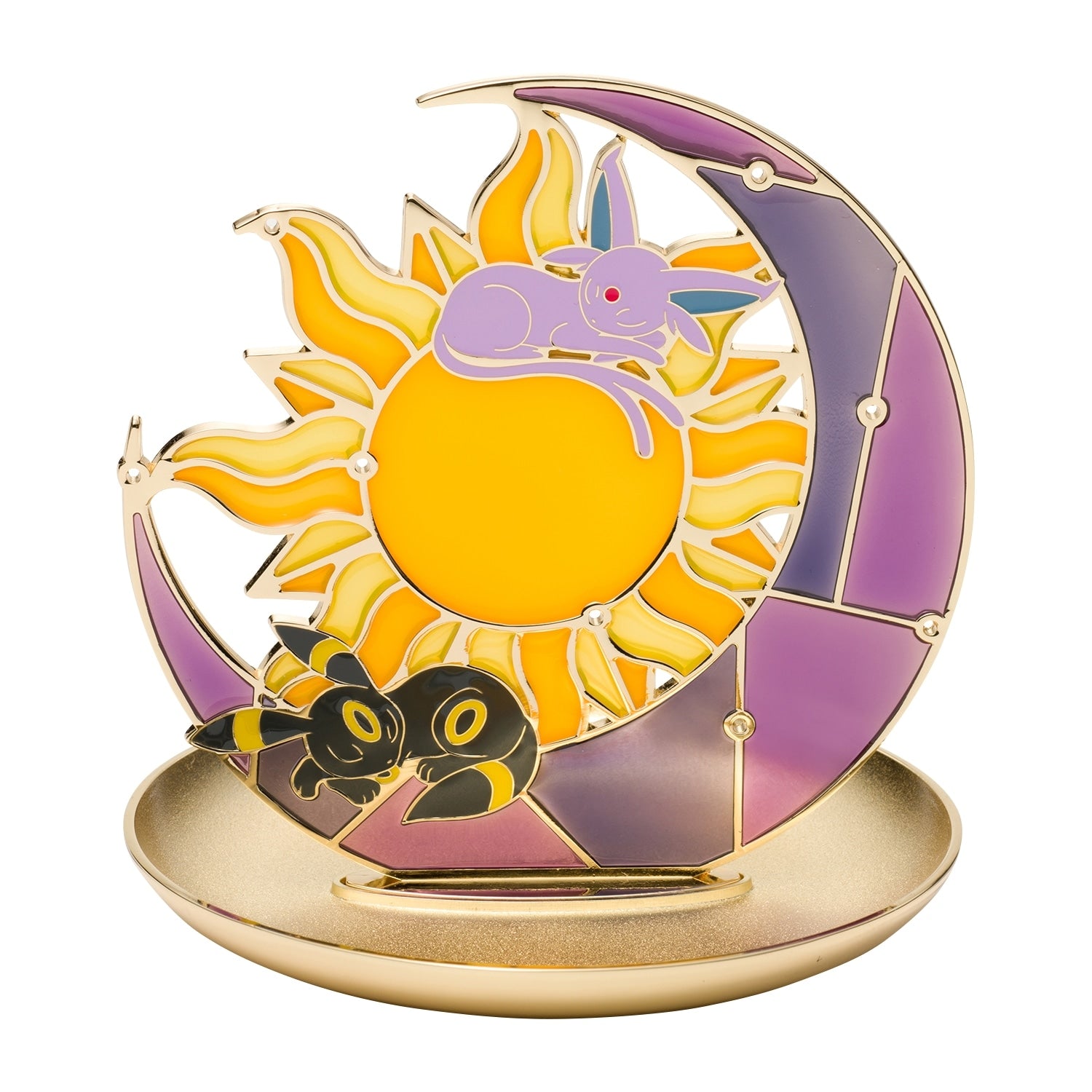 Pokémon accessory stand Blacky & Effie from Japan, featuring cute characters