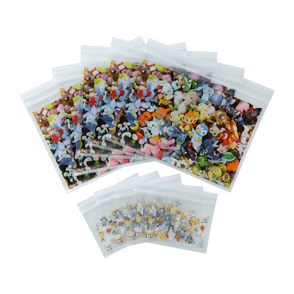 Zipper bag A5 & A7 size assortment Pokémon fit