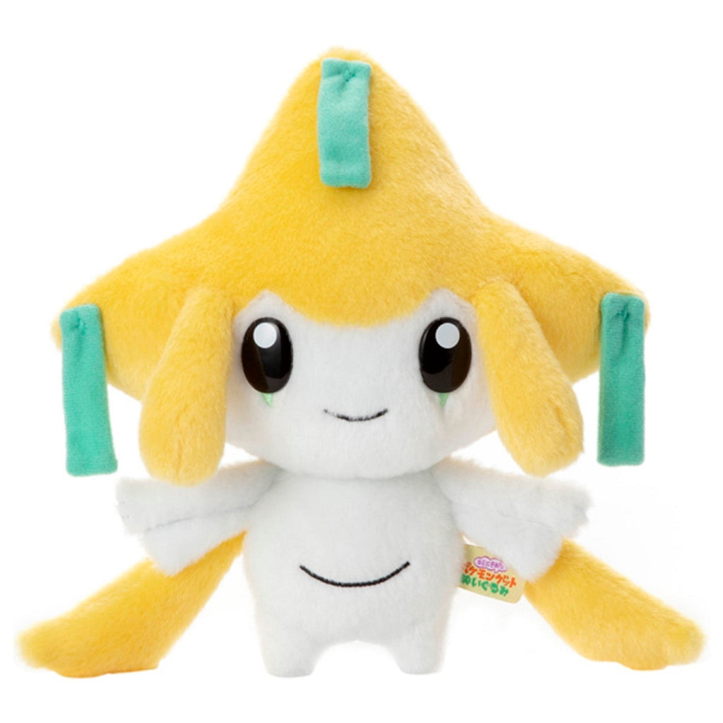 Jirachi Pokemon plush toy with sparkly details from Japan