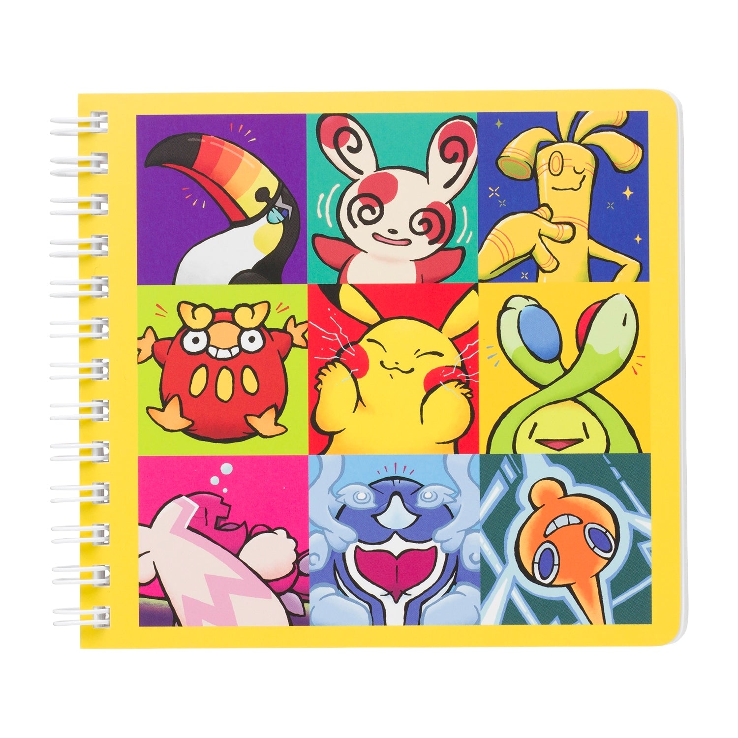 Pokemon Ring Note What's your charm point? notebook from Japan, featuring colorful characters
