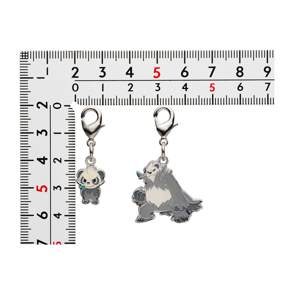 Pokemon Metal Charm 674/675 Japan, official Pokemon Center Japan merchandise with intricate details