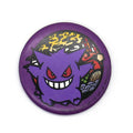 Paper-cut series Japanese paper can badge Gengar