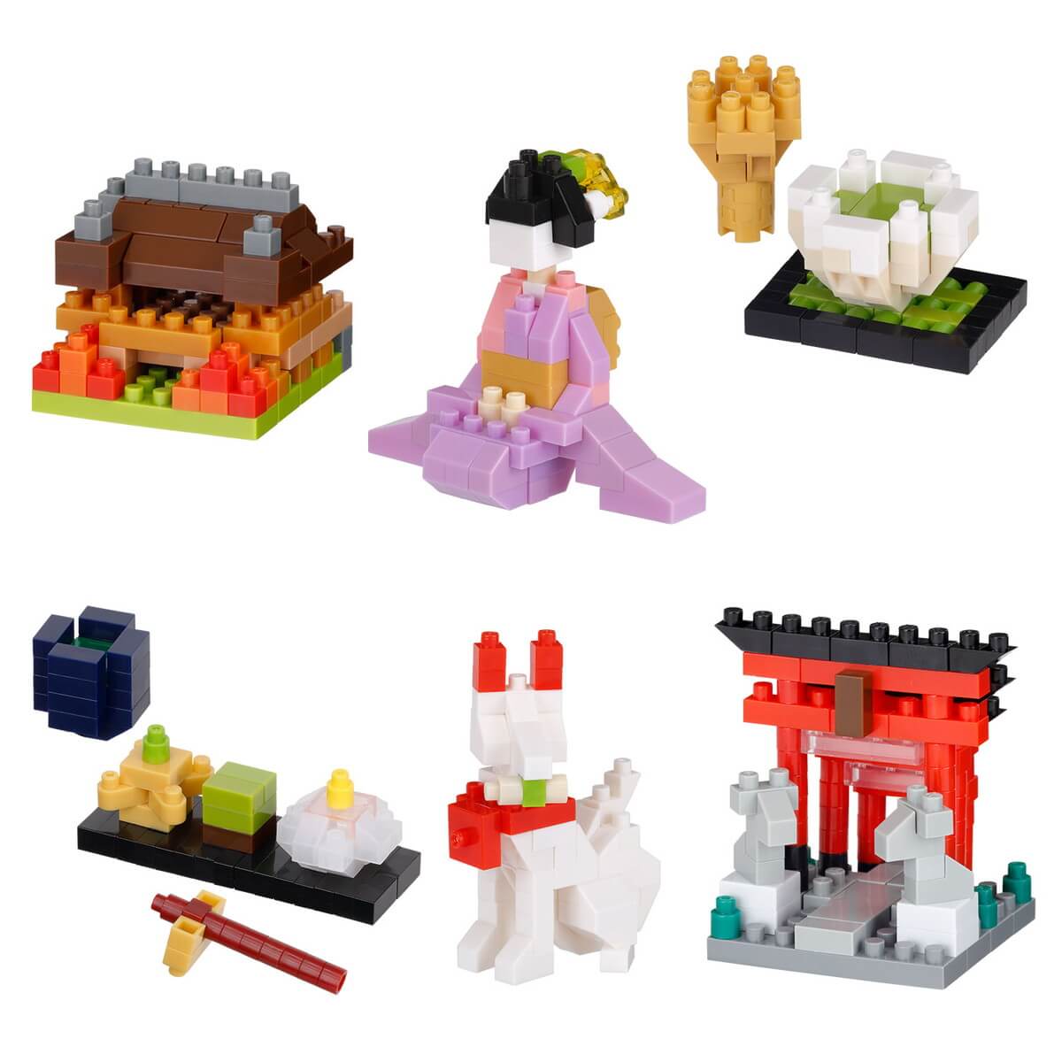 Nanoblock Mini Nano Kyoto (BOX)