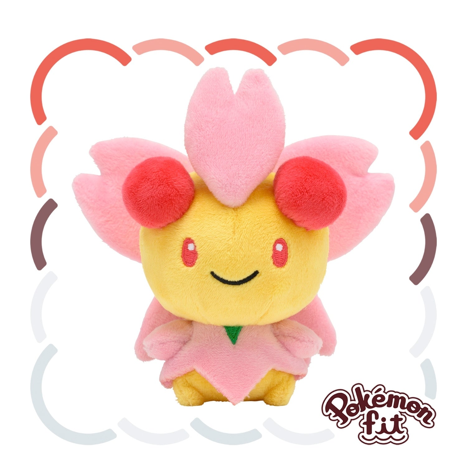 Pokémon Fit Cherrim #421 Sunshine Form Official Plush – Pokemon Center Japan