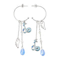 Pokemon Hakuryu earrings with dragon design from Japan